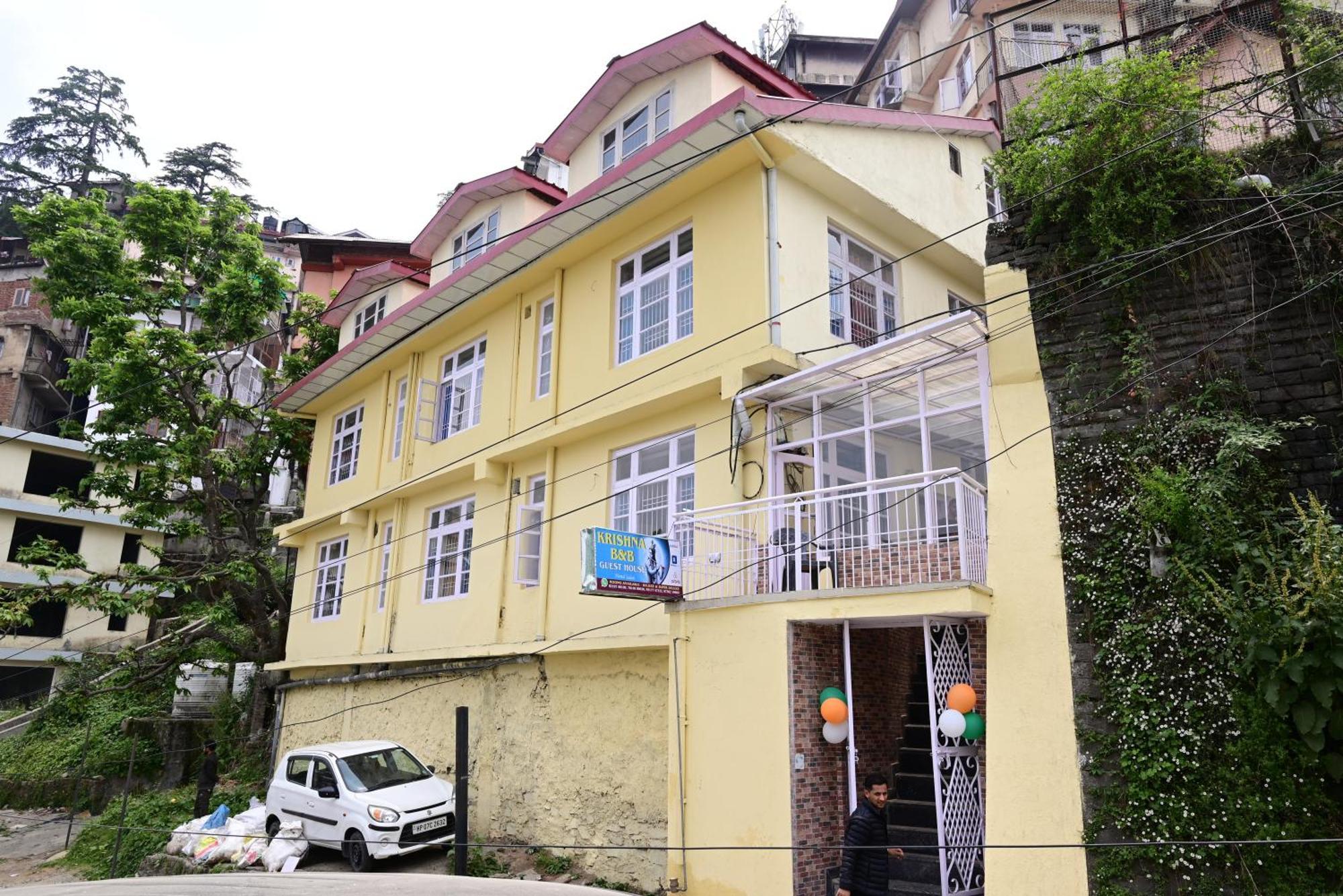 Krishna B&B Near Mall Road ชิมลา ภายนอก รูปภาพ
