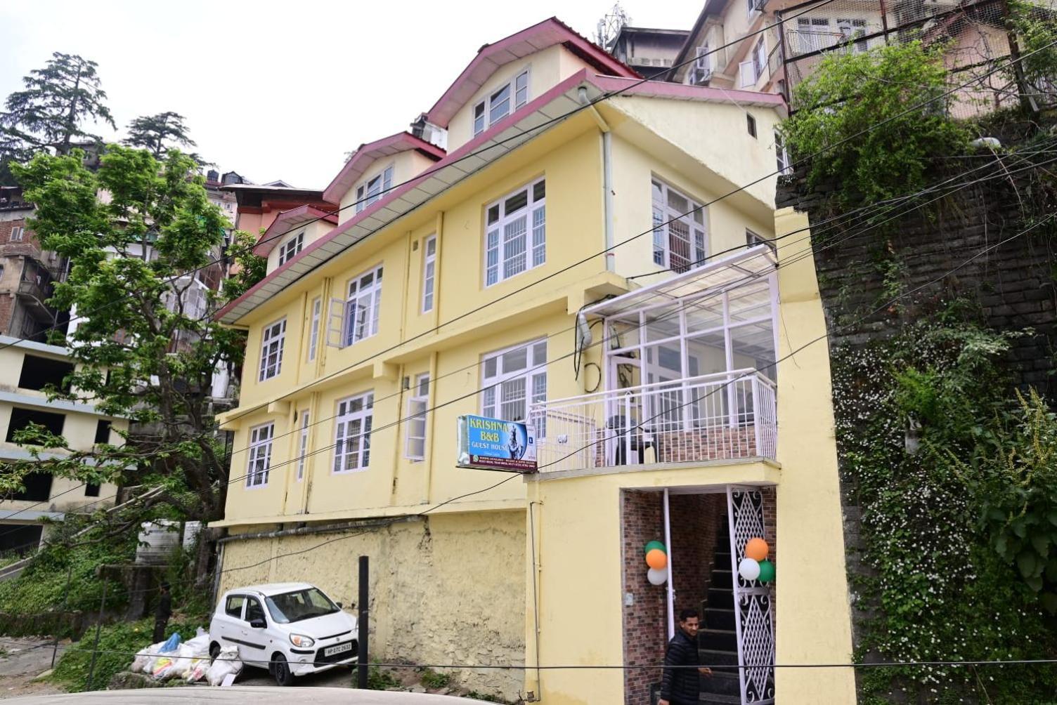 Krishna B&B Near Mall Road ชิมลา ภายนอก รูปภาพ